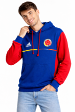 Hoodie Selección Colombia Azul y Rojo