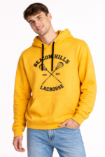 Hoodie Amarillo Estampado Deportivo - Image 2