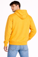 Hoodie Amarillo Estampado Deportivo - Image 3