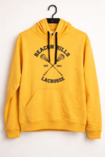 Hoodie Amarillo Estampado Deportivo - Image 4